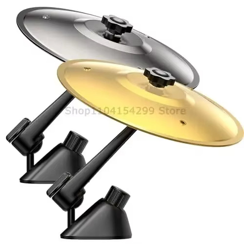 1/2/3PCS Hand-Shooting Car Crash Cymbal Universal Auto Air Ventilation Port Clip-On Mini Drum Cymbals for All Types of Vehicles