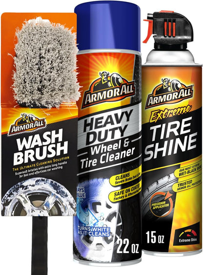 Kit nettoyant jantes et pneus pro - AutoLustre