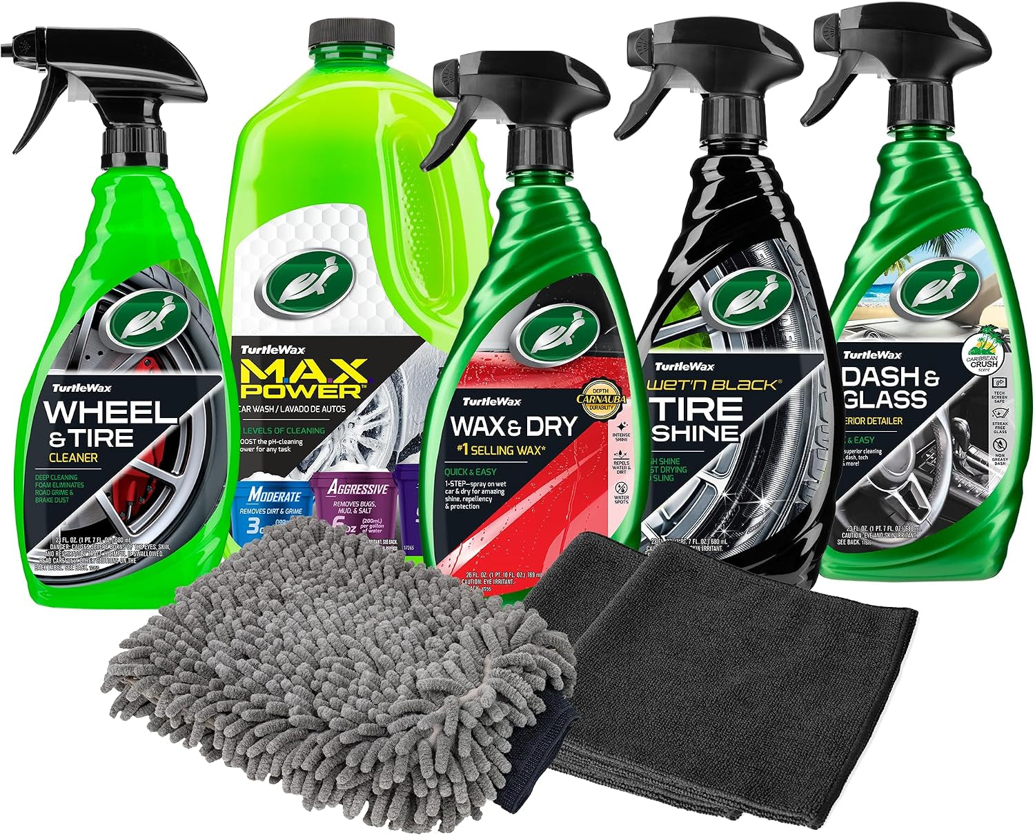 Kit complet d'entretien auto pro 8 pièces - AutoLustre